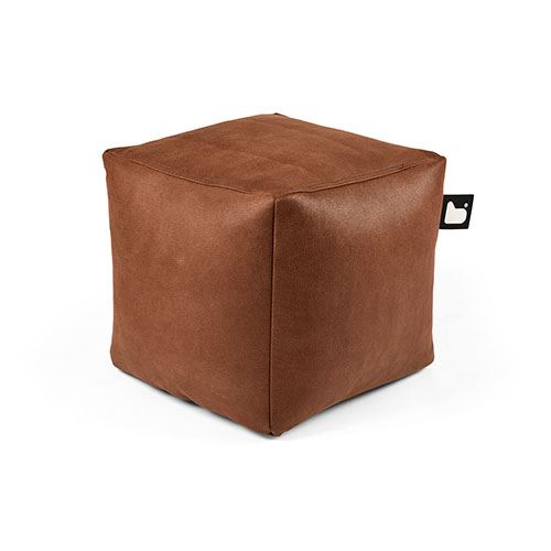 B-Box Footstool- Faux Leather - Not A Boring Box
