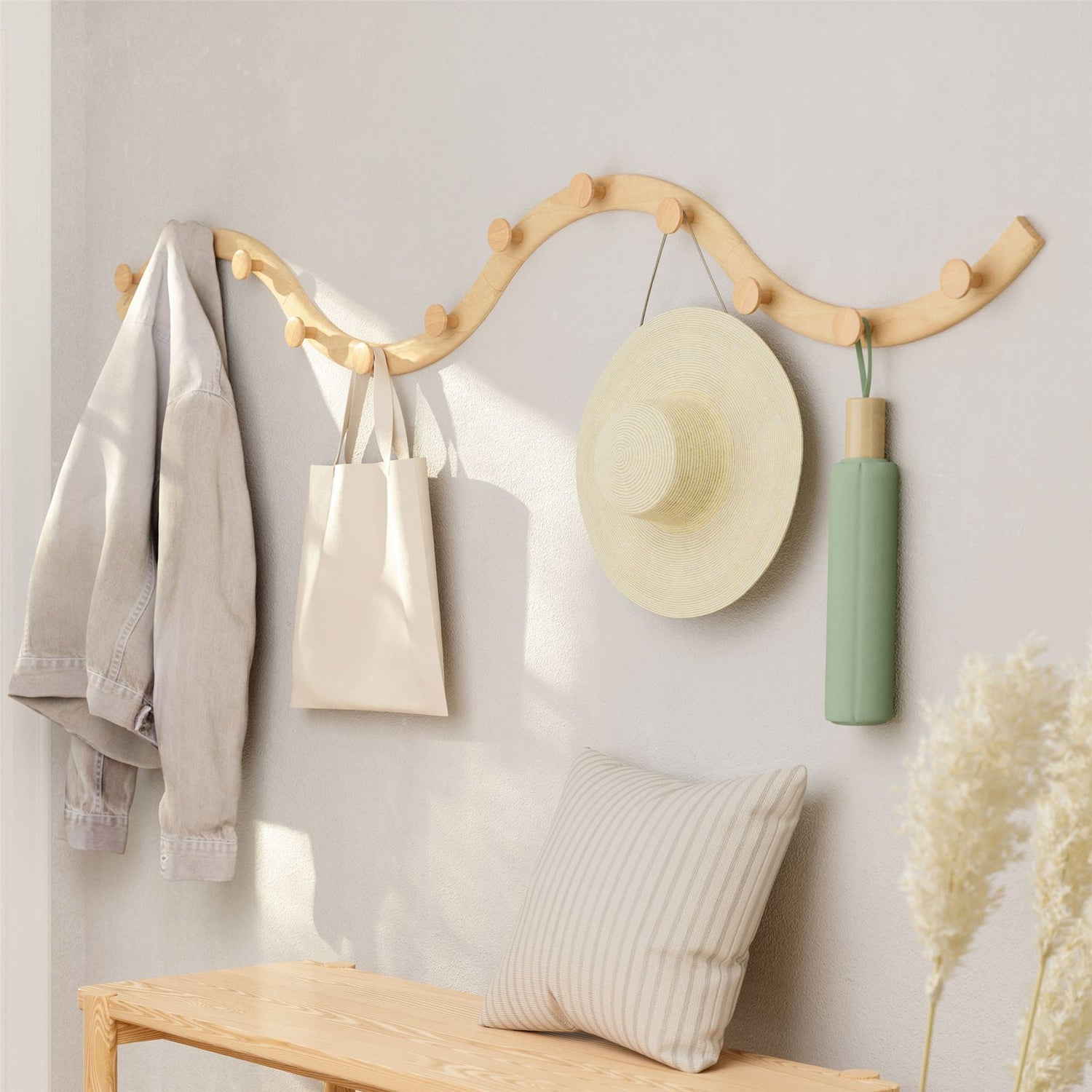 Modular Coat Hook - Slinka - Not A Boring Box