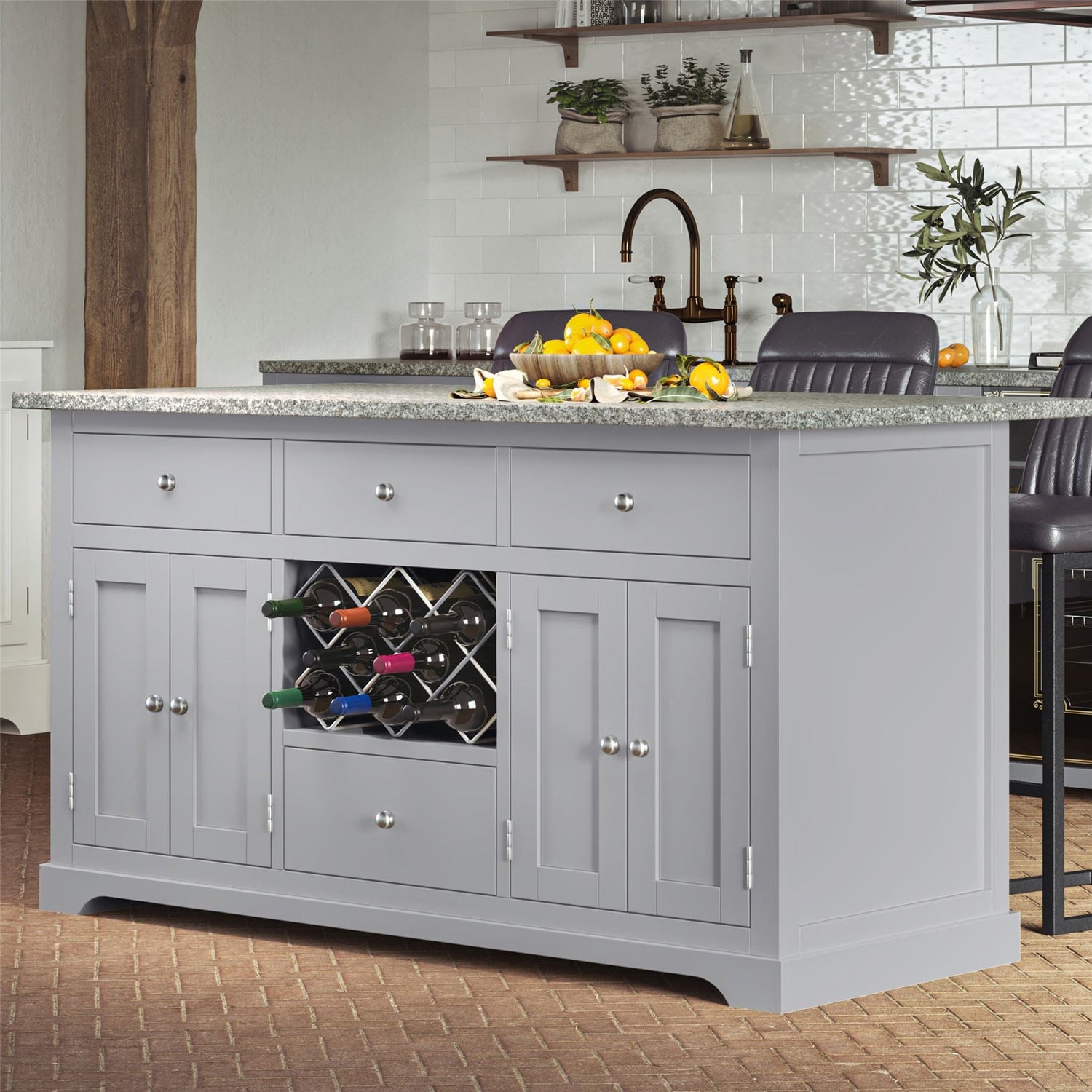 Kitchen Island - Not A Boring Box