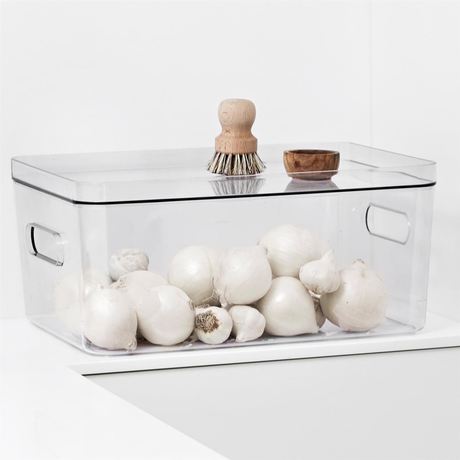 Stacking Lidded Fridge Storage Box - Large - Not A Boring Box APFE