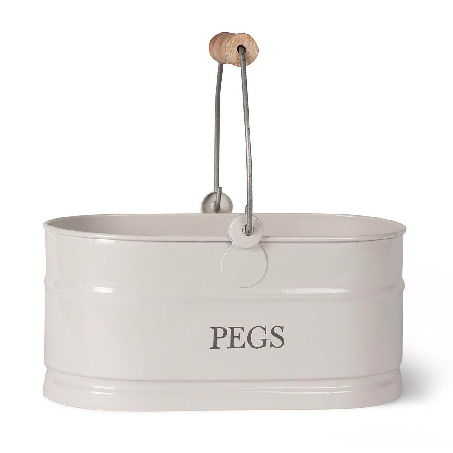 Traditional Metal Peg Bucket - Not A Boring Box