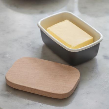 Enamel Butter Dish - Not A Boring Box APFE