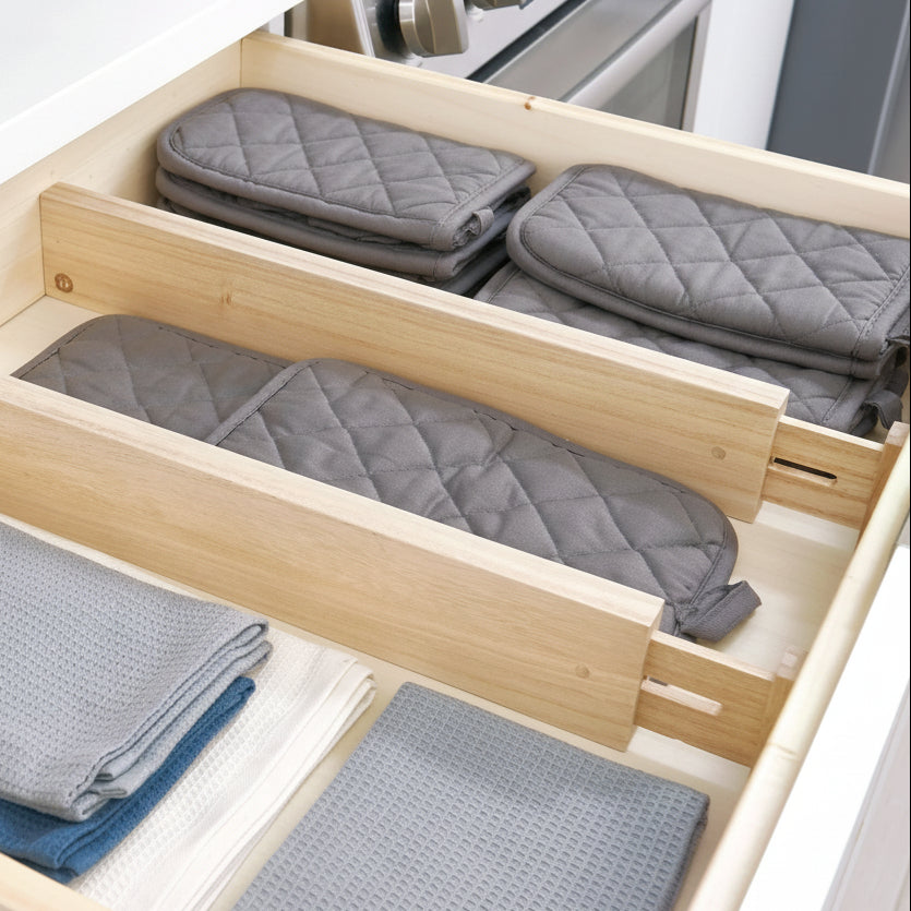 iDesign Set of 2 Expandable Drawer Organisers - Not A Boring Box APFE