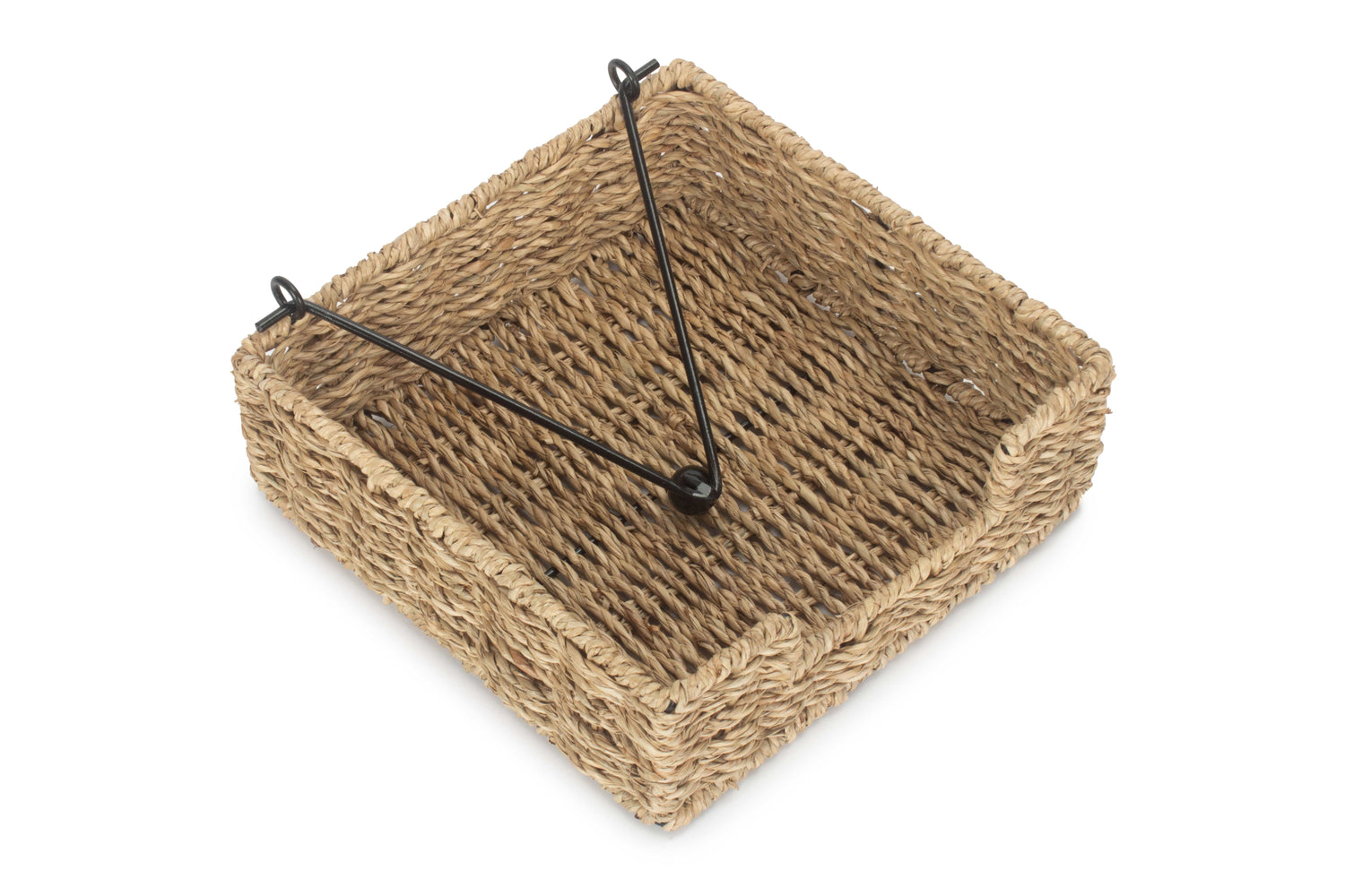 Handmade Seagrass Napkin Holder - Not A Boring Box