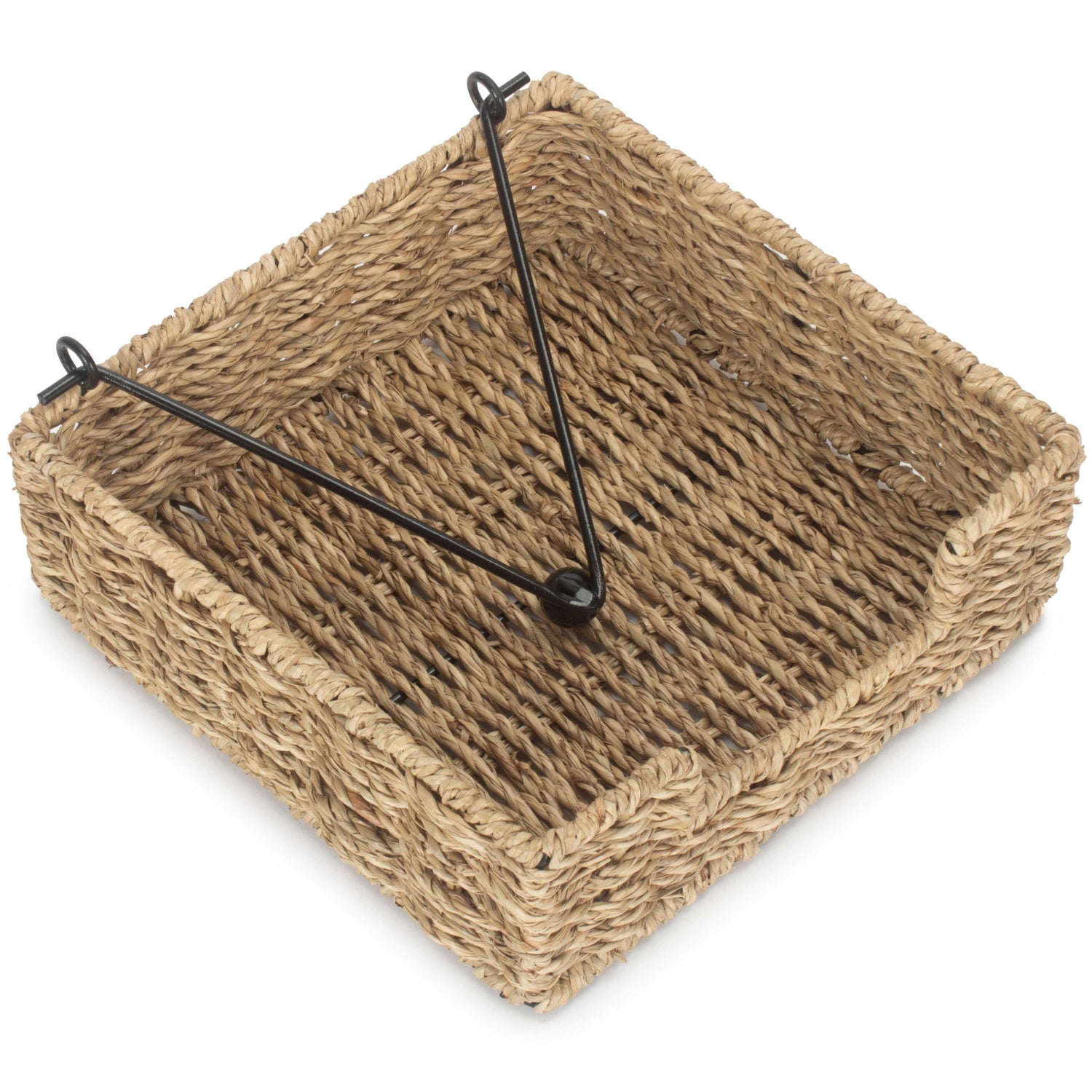 Handmade Seagrass Napkin Holder - Not A Boring Box