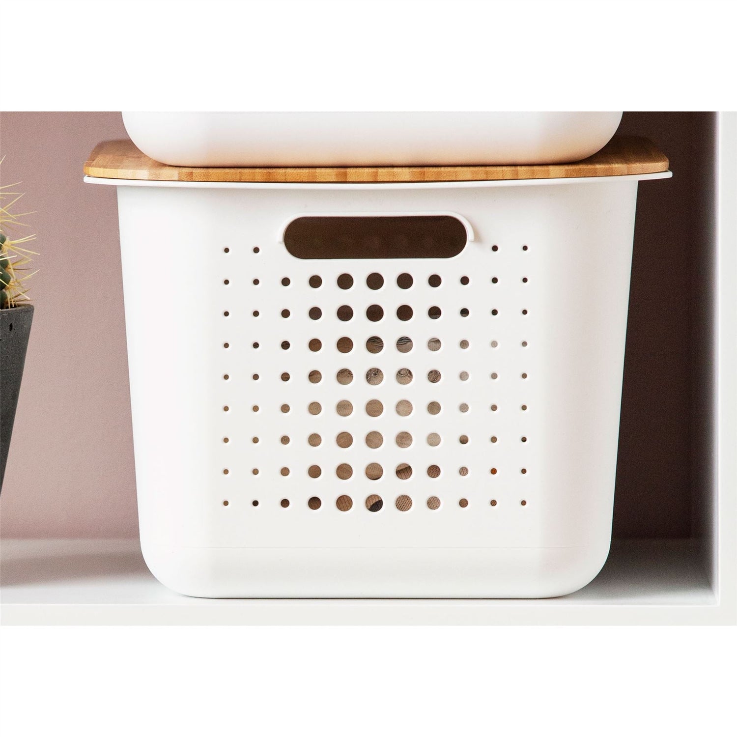 White SmartStore Basket - Deep - Not A Boring Box APFE