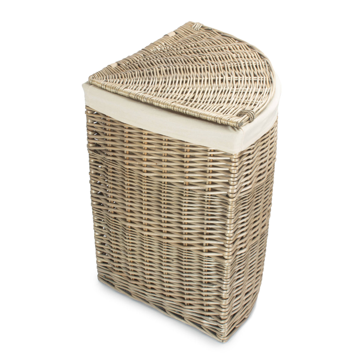 Corner Laundry Basket - Antique Wash