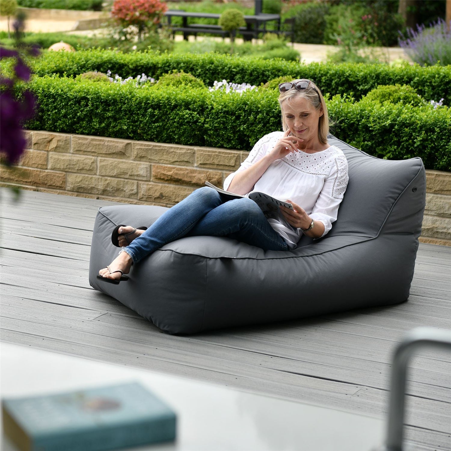 The B-Bed Beanbag Lounger - Not A Boring Box