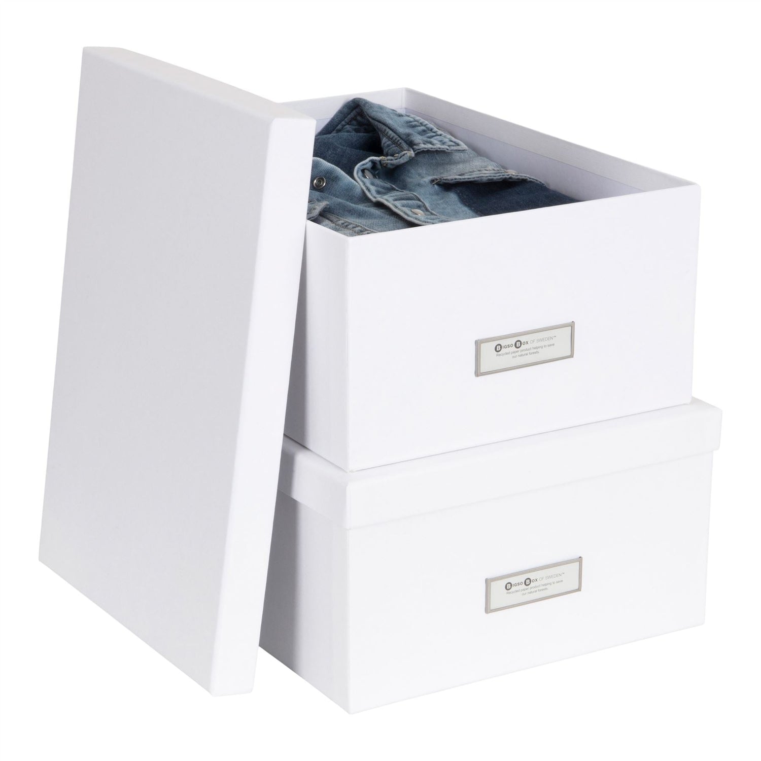 Set of 2 Fibreboard Storage Boxes - Ulrika - Not A Boring Box APFE
