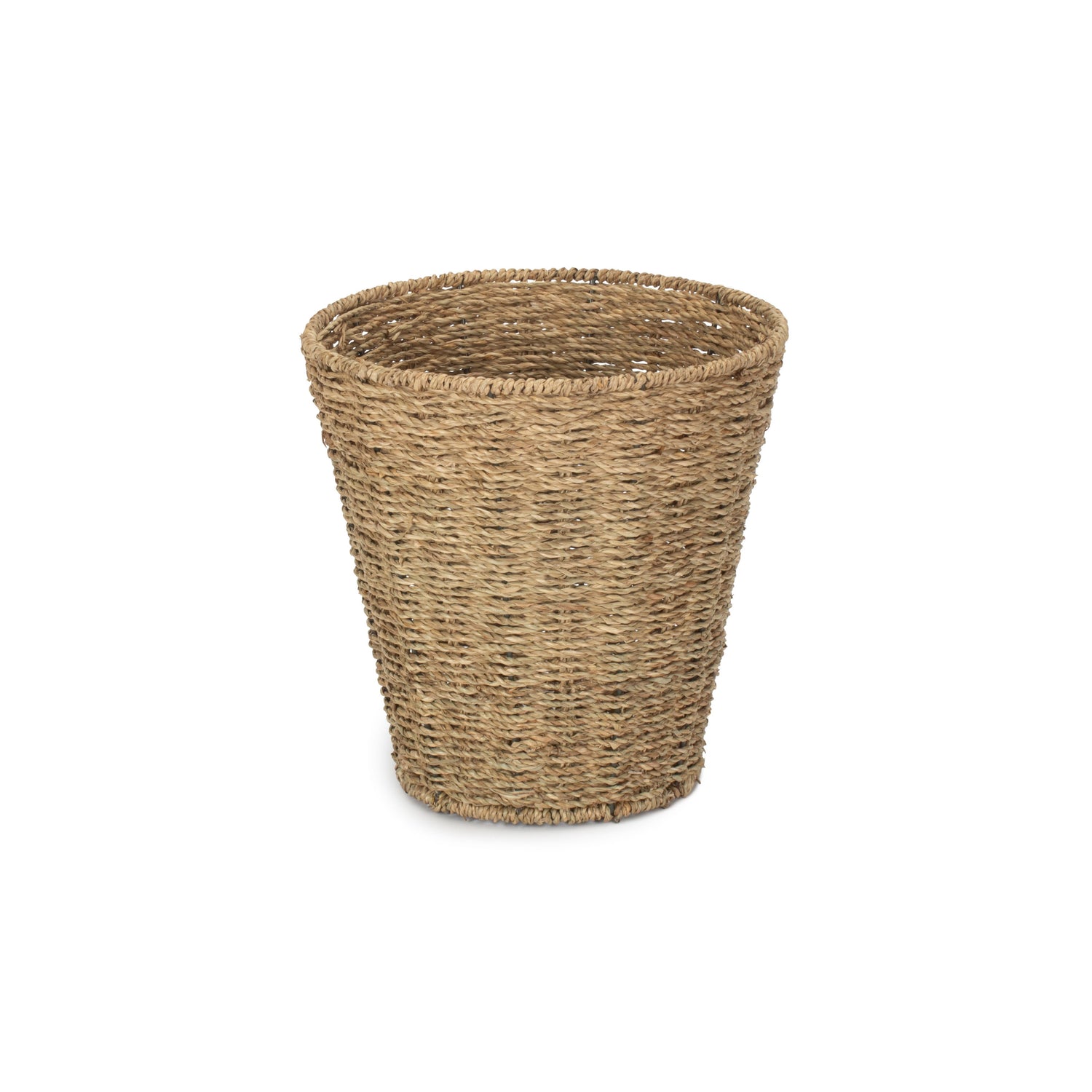 Seagrass Round Waste Paper Basket