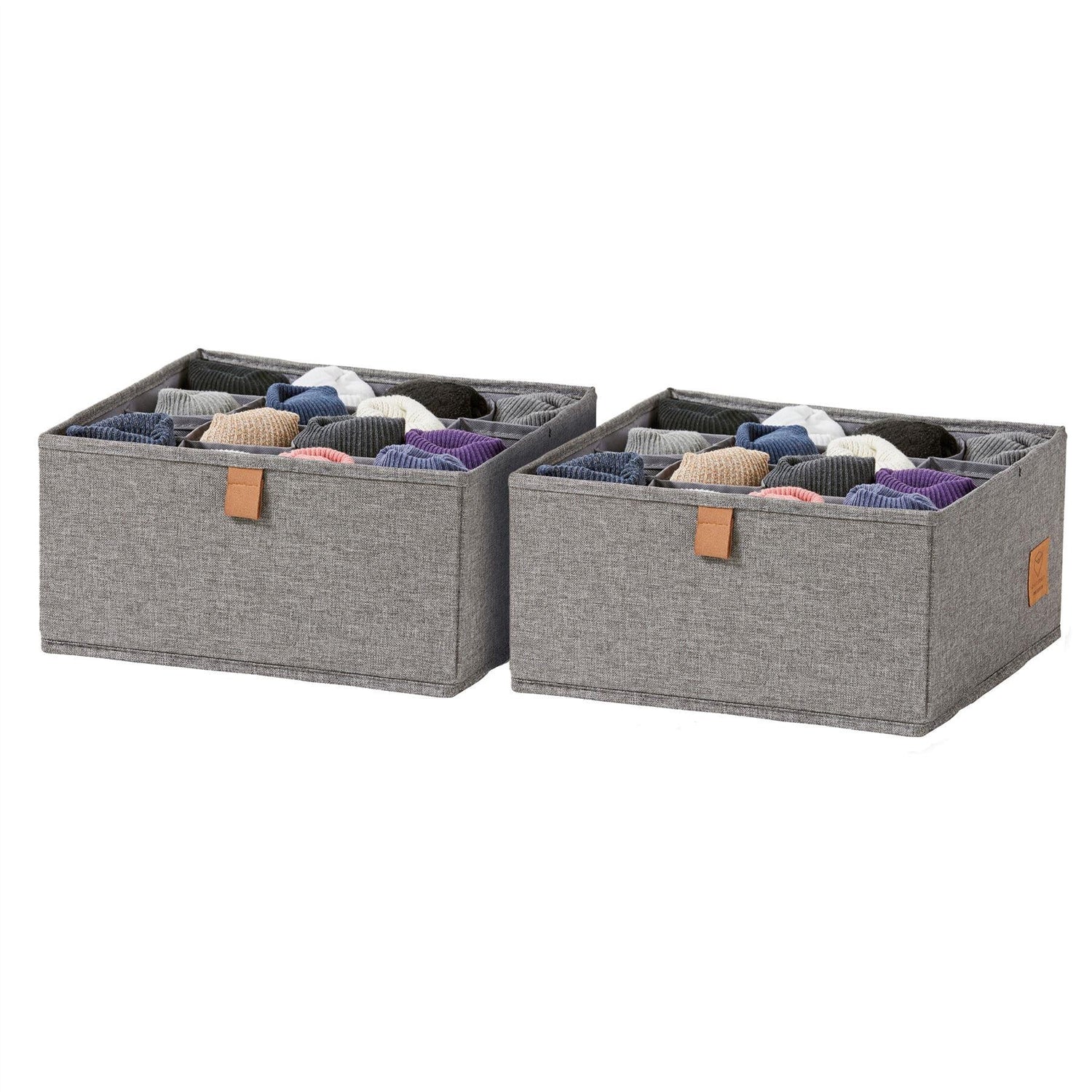 Set of 2 Organisers with 16 Compartments - Not A Boring Box APFE