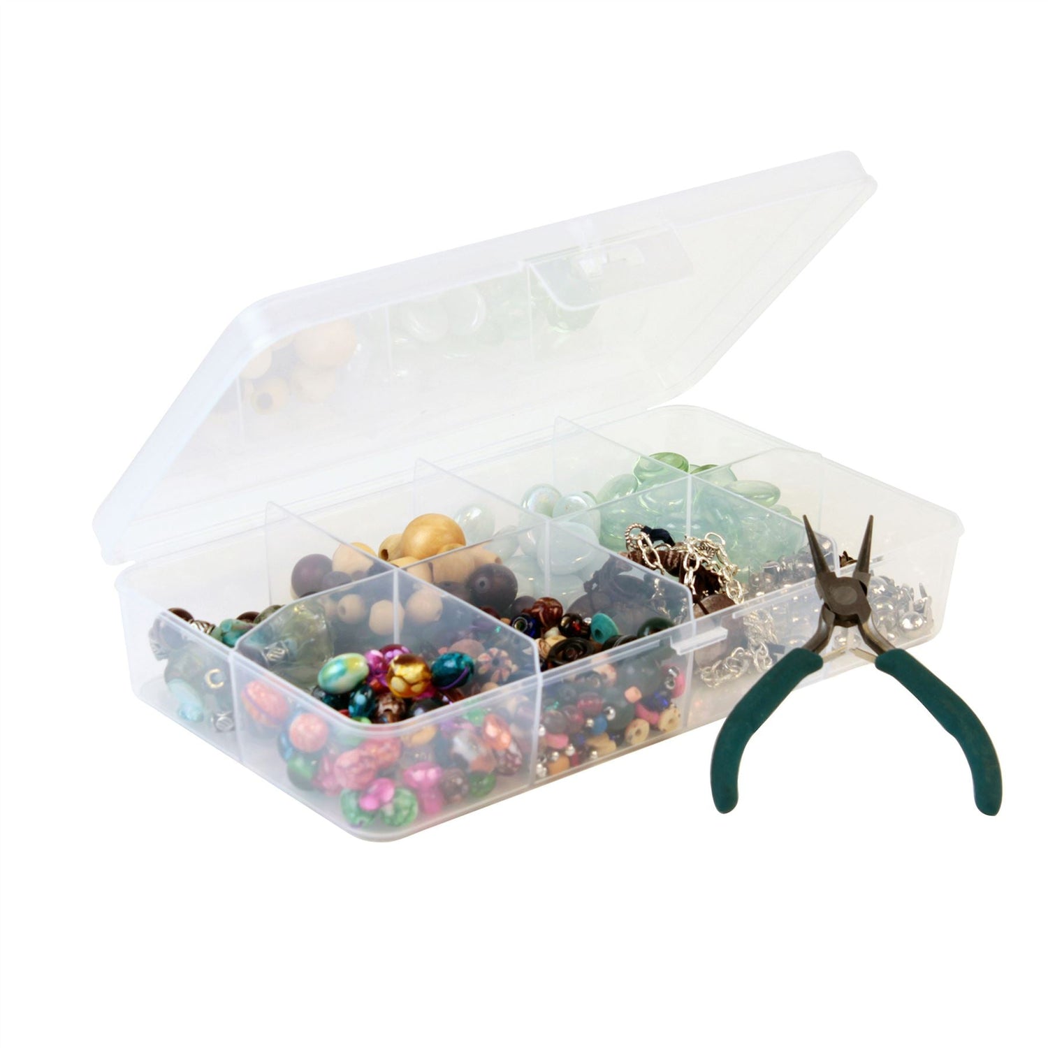 8 Compartment Plastic Divider Box