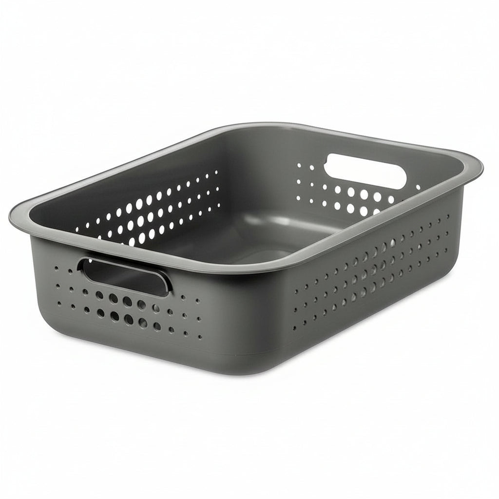 Light Grey Storage Baskets