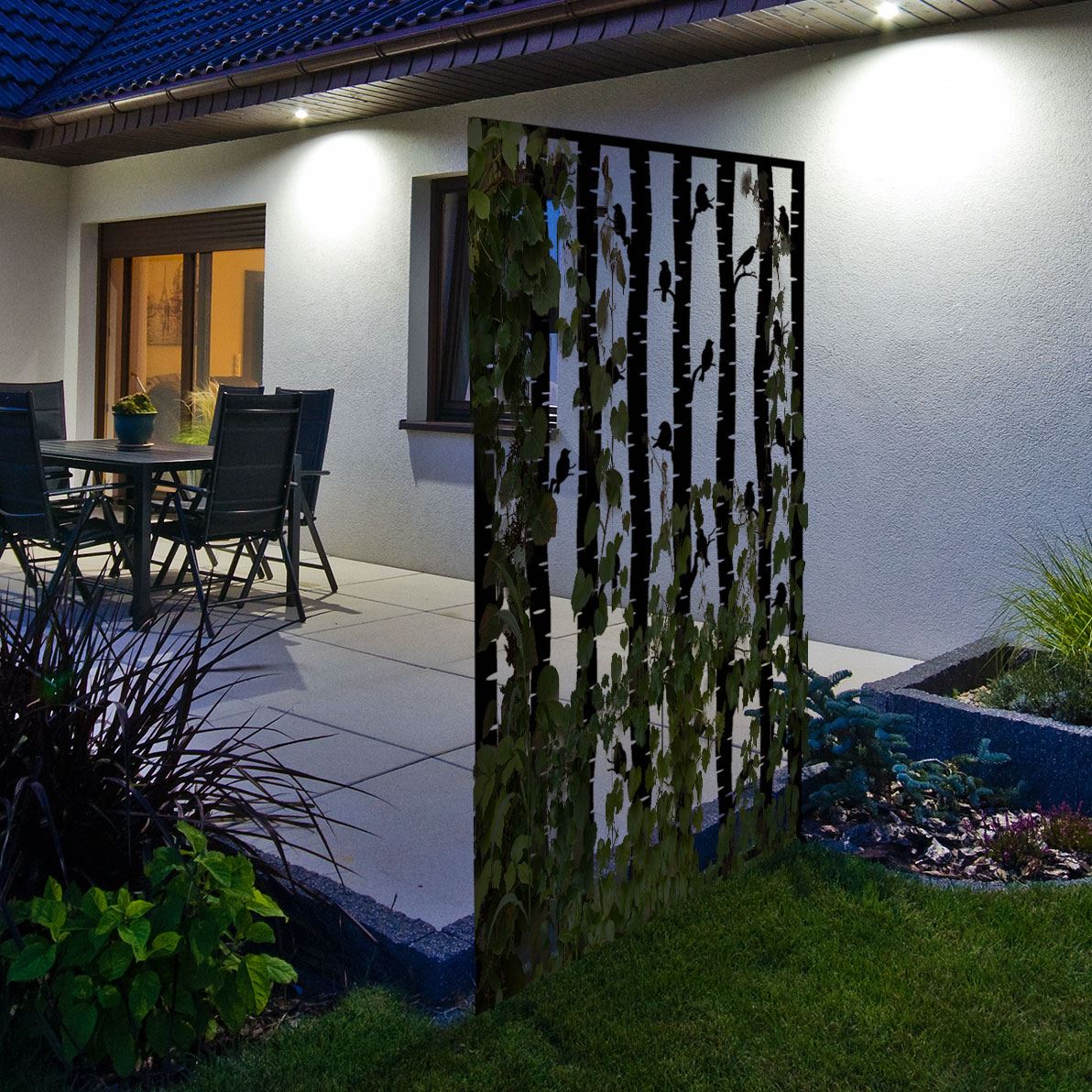 Garden Privacy Screen - Not A Boring Box