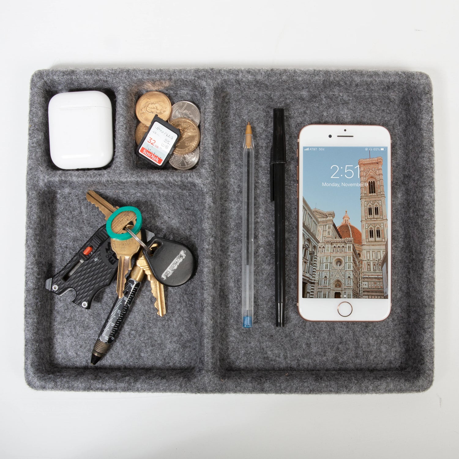 Felt Catch-All Storage Tray