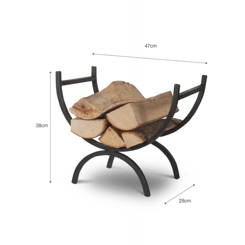 Wrought Iron Log Holder