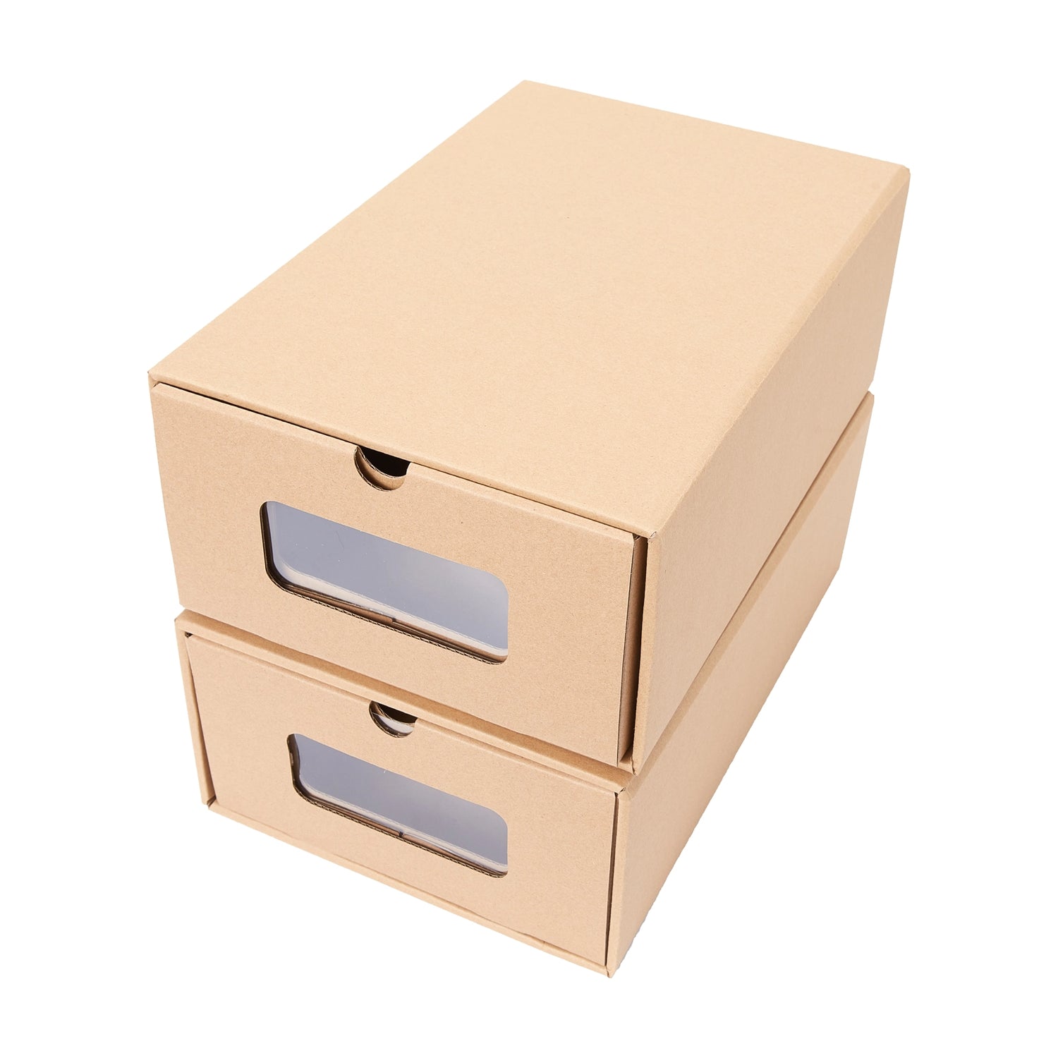Stackable Shoe Storage Drawers - Cardboard