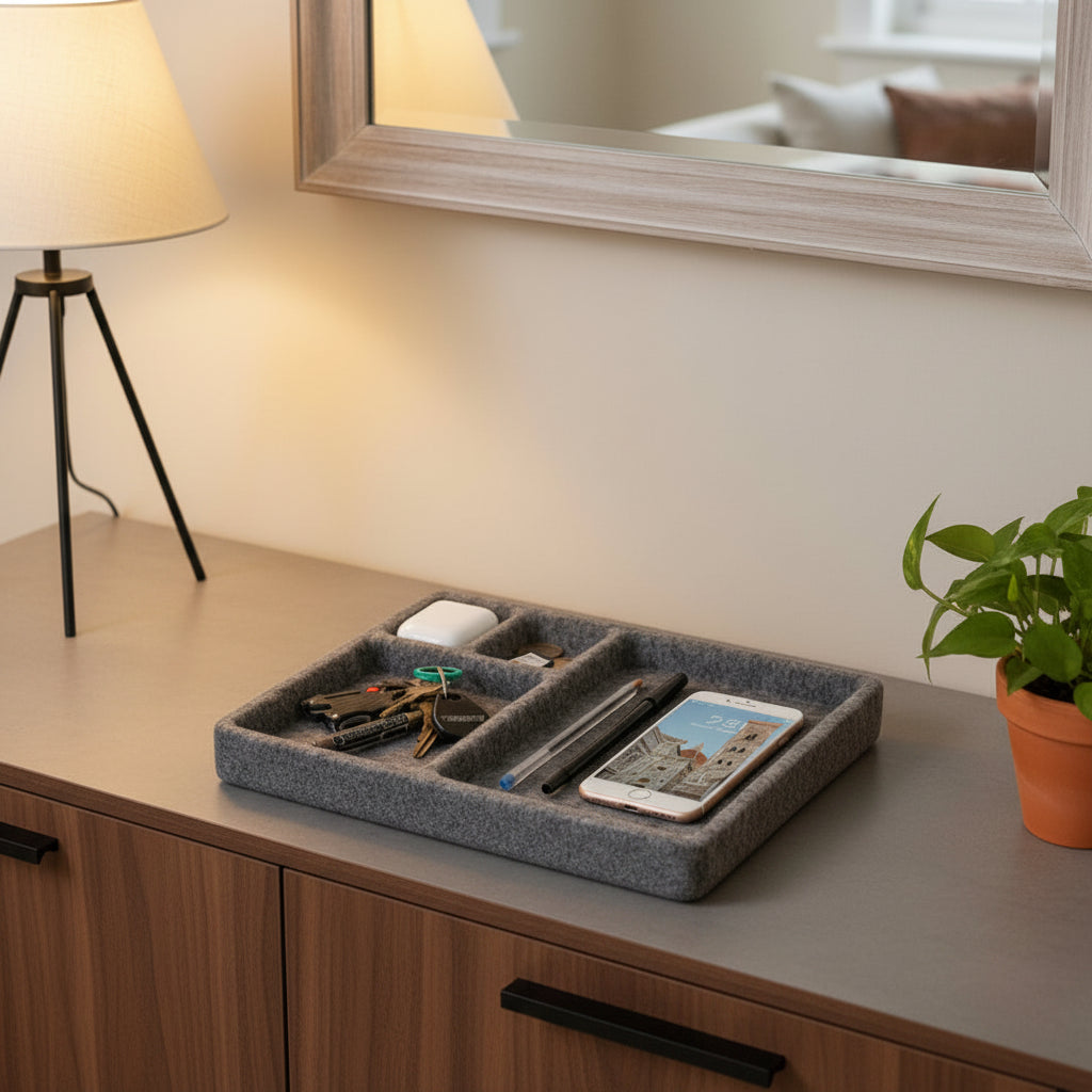 Felt Catch-All Storage Tray