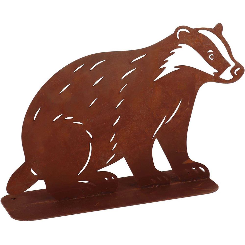 Rust Animals Garden Ornament