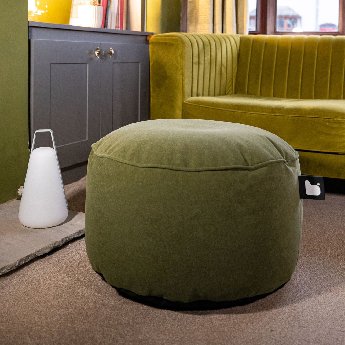 B-Pouffe - Brushed Suede - Not A Boring Box