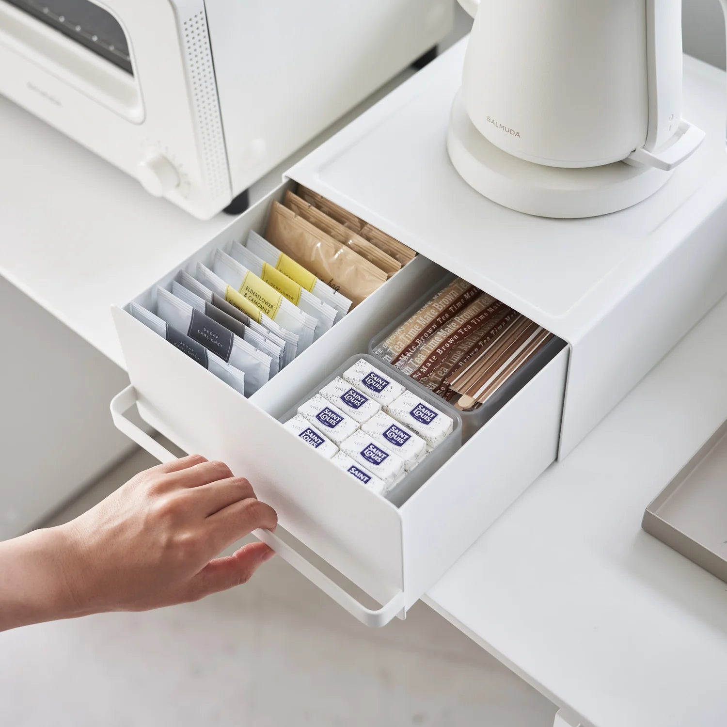 Countertop Riser & Storage Drawer