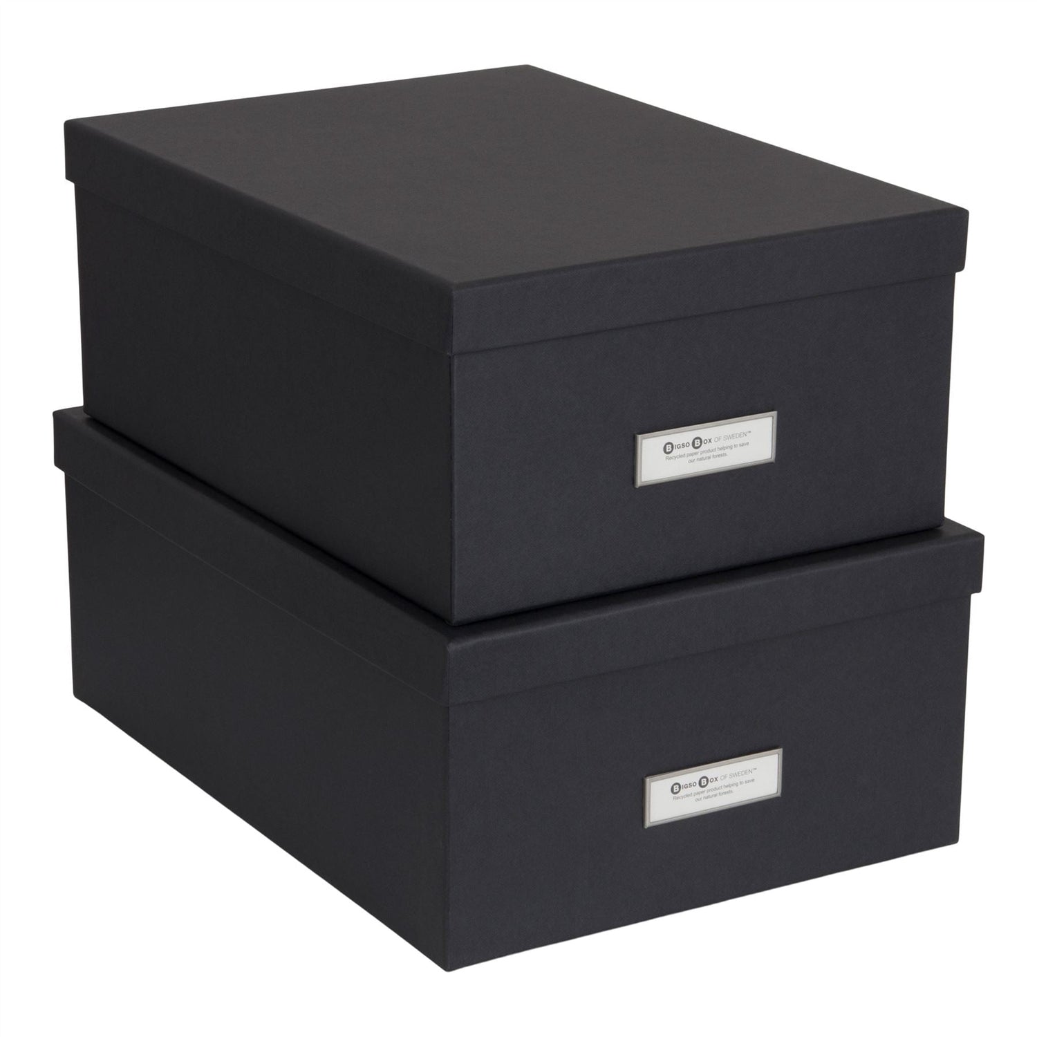 Set of 2 Fibreboard Storage Boxes - Ulrika - Not A Boring Box APFE