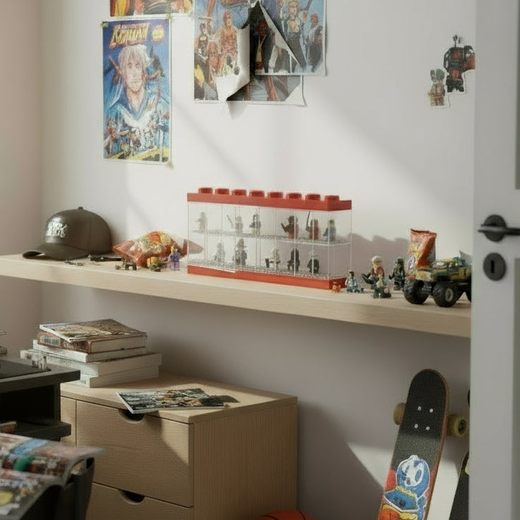 LEGO Minifigure Display Case - Large - Not A Boring Box APFE