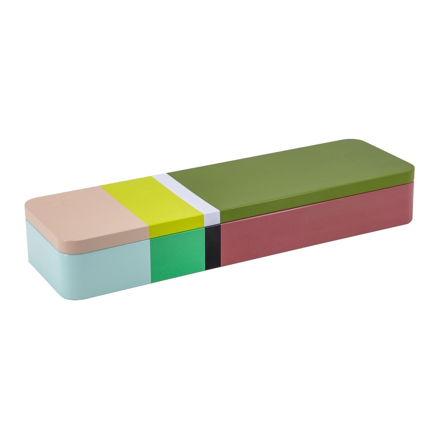 Rectangular Metal Storage Tin - Not A Boring Box