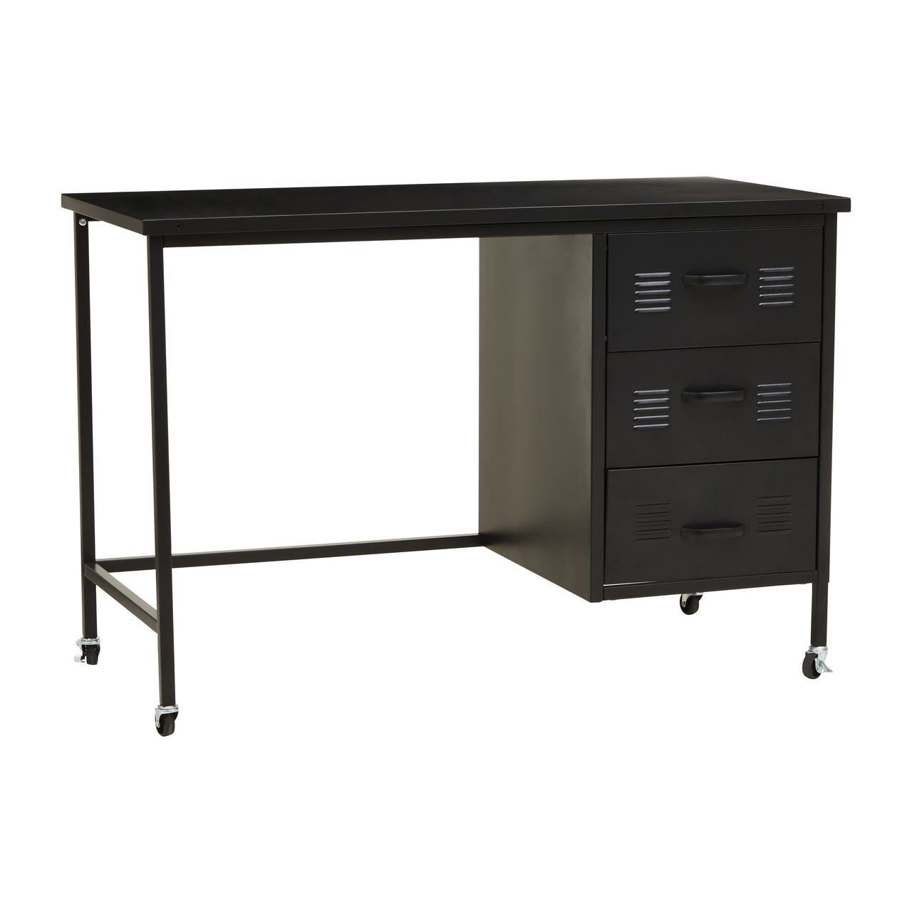 Retro Locker Desk on Castors - Scholar - Not A Boring Box