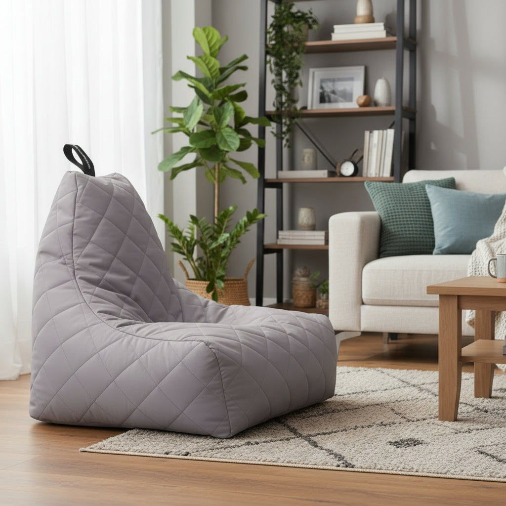 Mighty Quilted B Beanbag Chair