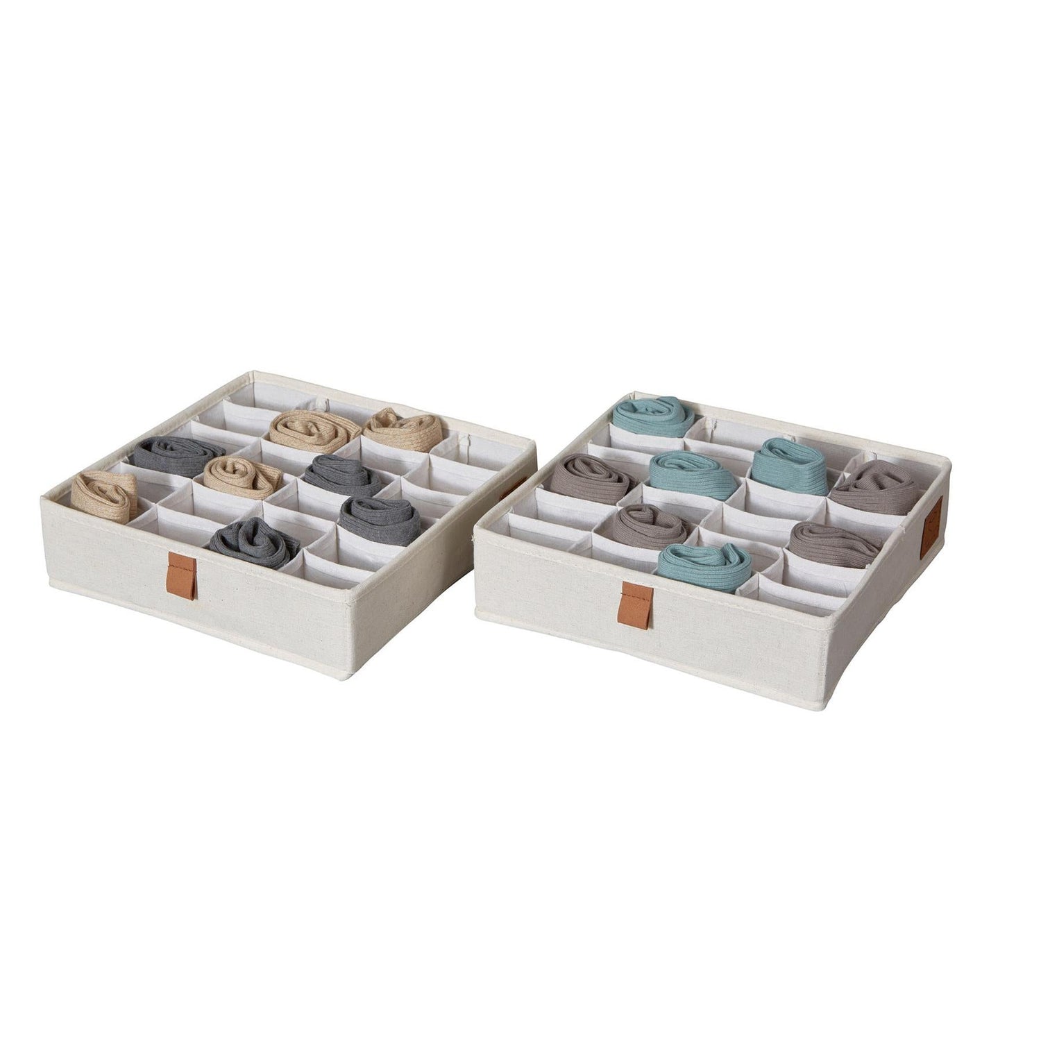 24 Compartment Drawer Organiser - Set of 2 - Not A Boring Box APFE