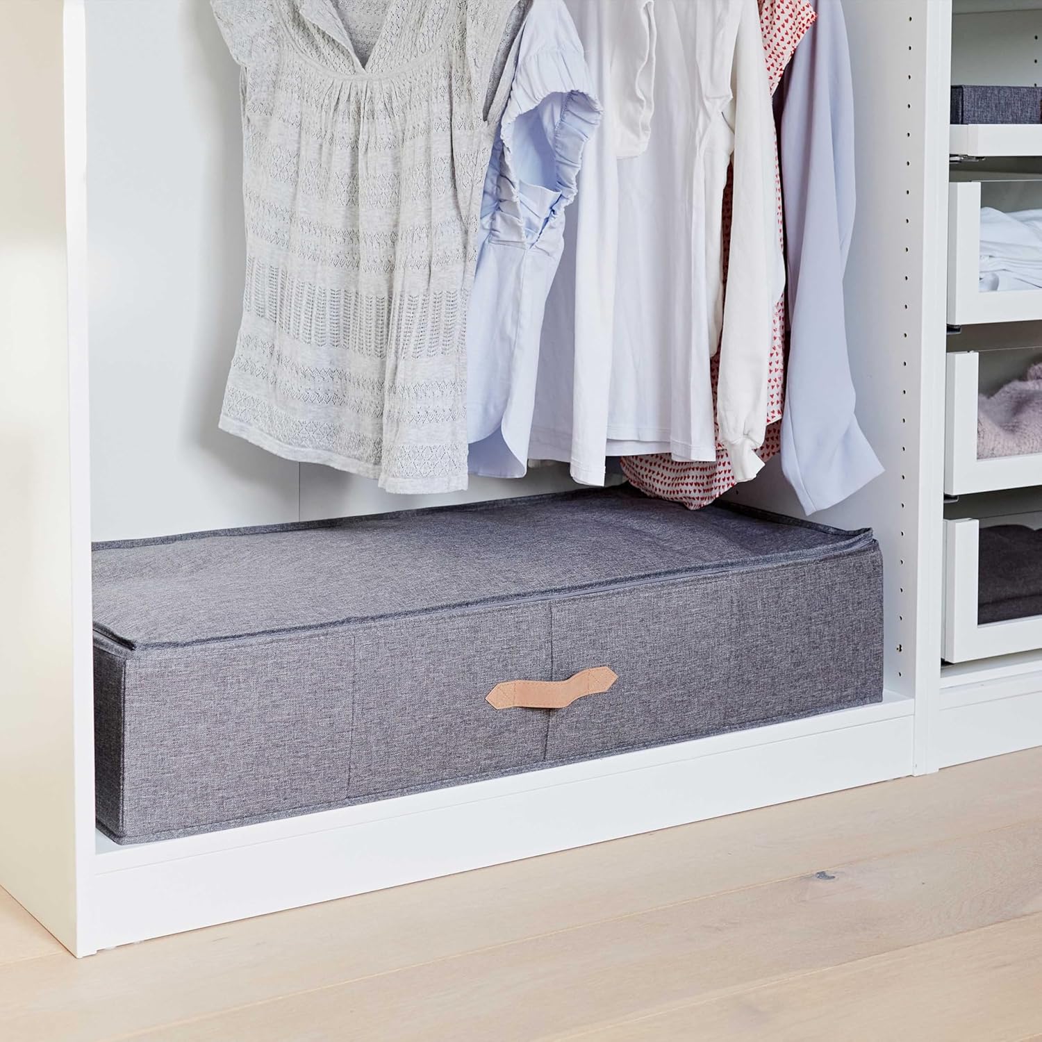 Delux Grey Underbed Storage Chest