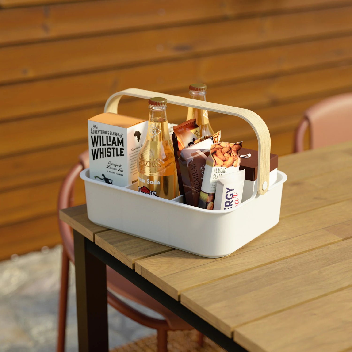 Small Kitchen Caddy With Removable Dividers Bellwood