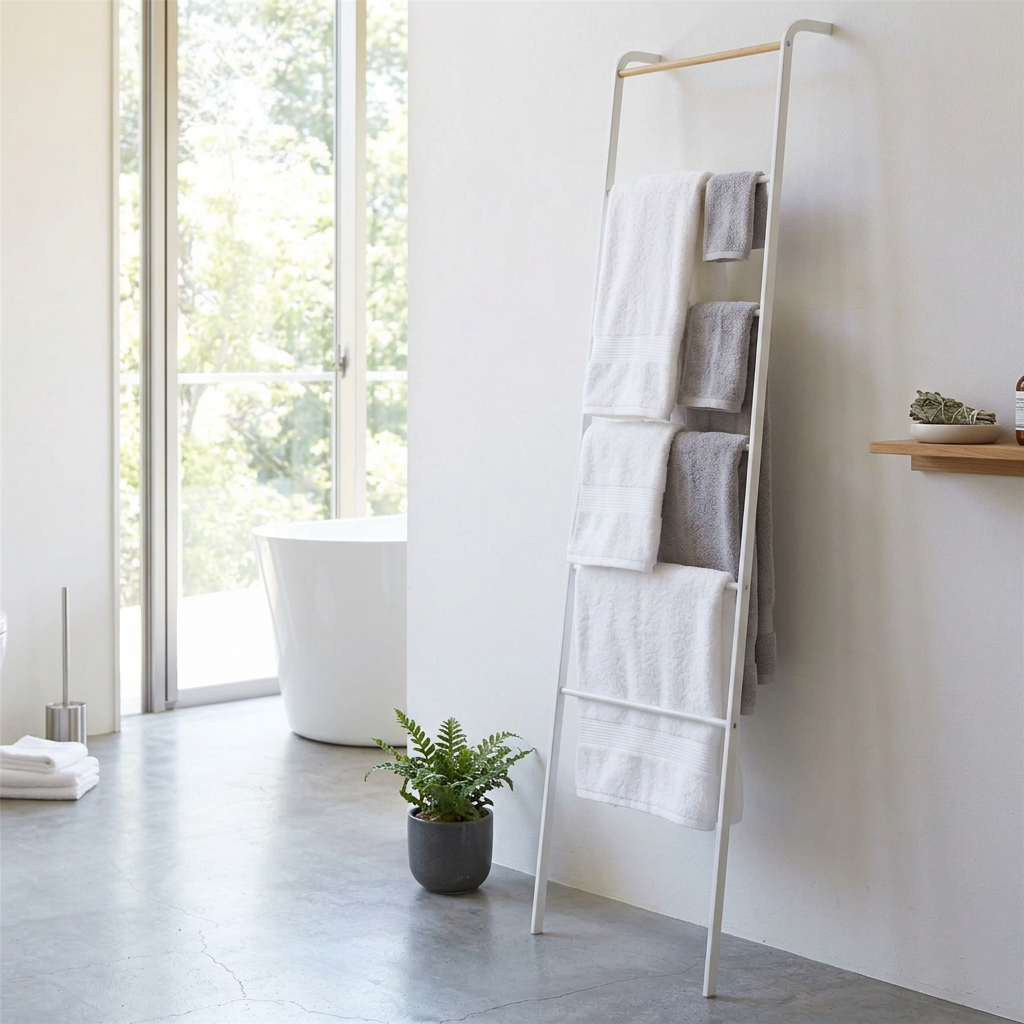 Yamazaki Leaning Ladder Towel Rail