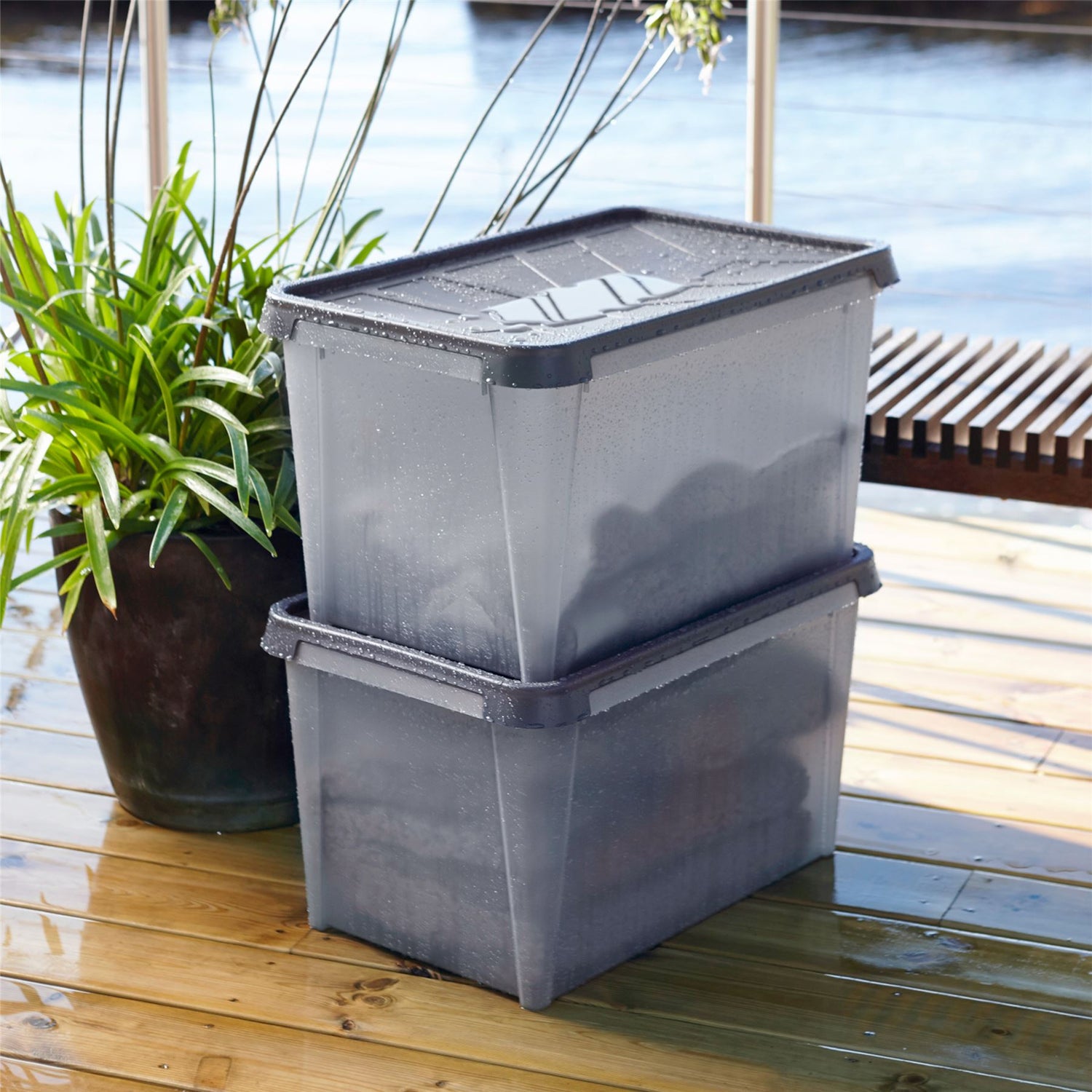 Xl Waterproof Storage Box - 50 Ltr