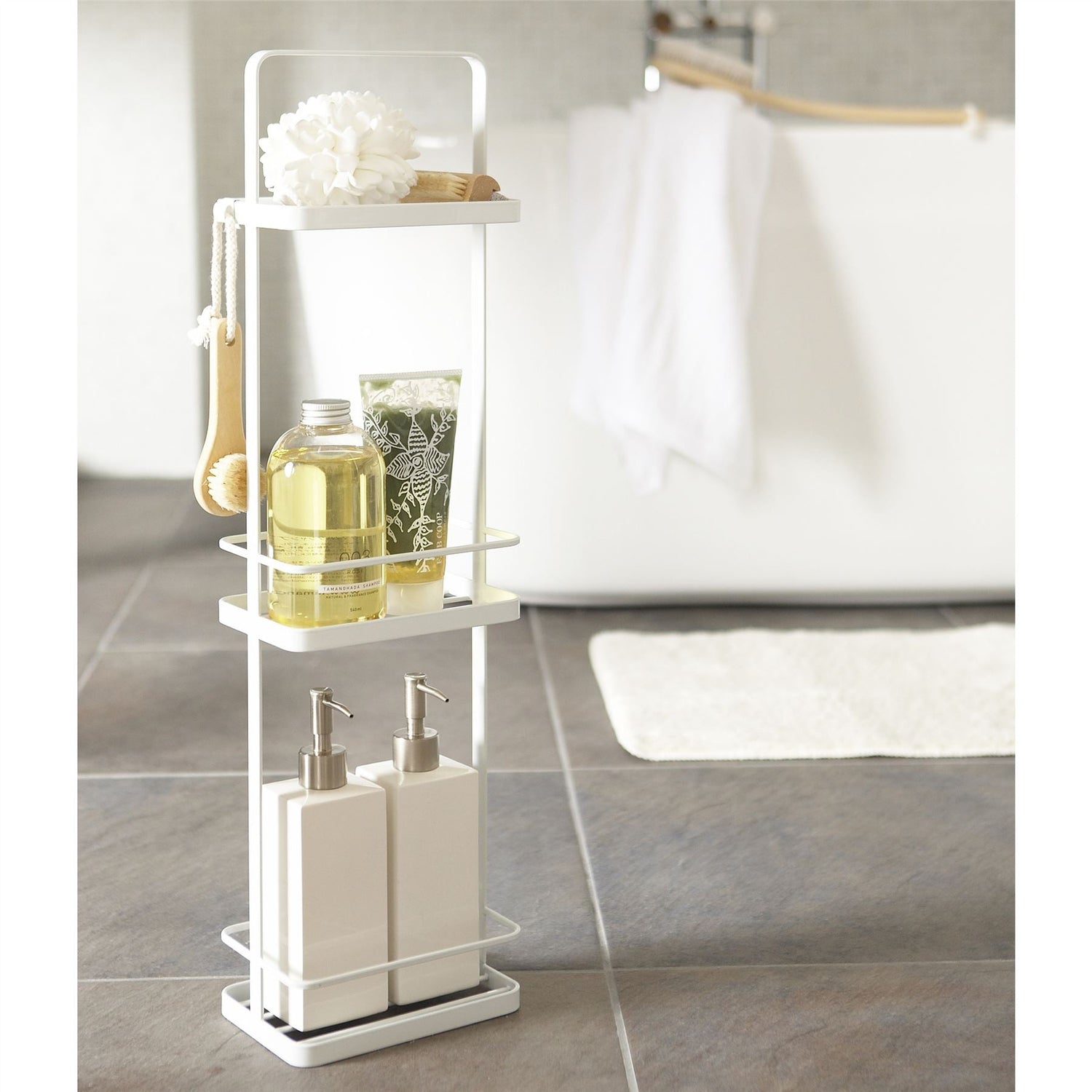 3 Tier Slimline Bathroom Storage Unit - Tower