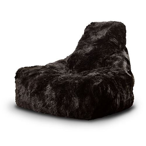 Mighty-B Sheepskin Beanbag Chair - The Furry One - Not A Boring Box