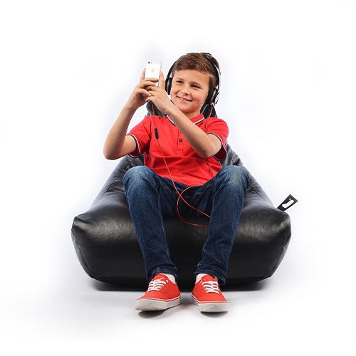 Mini-B Kids Beanbag Chair - Indoor - Not A Boring Box