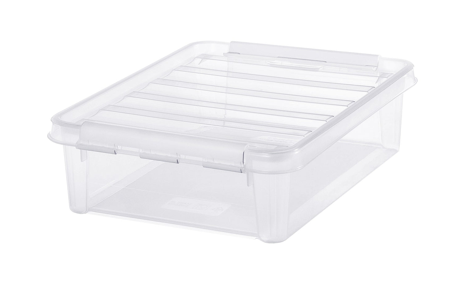 Smartstore™ Classic 7.5L Clear Plastic Storage Box With Lid - Not A Boring Box