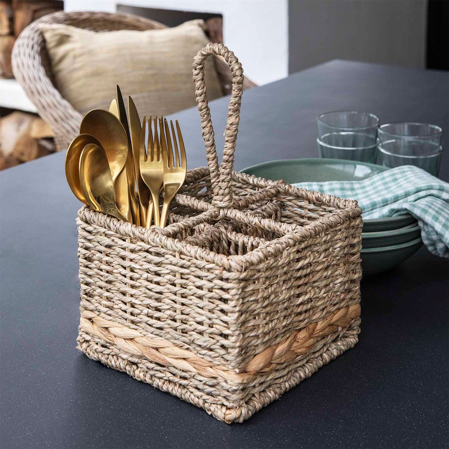 Woven Cutlery Organiser - Bayford
