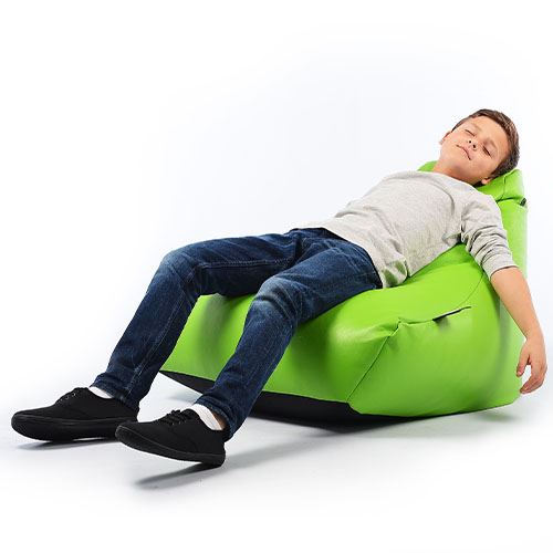 Mini-B Kids Beanbag Chair - Indoor - Not A Boring Box
