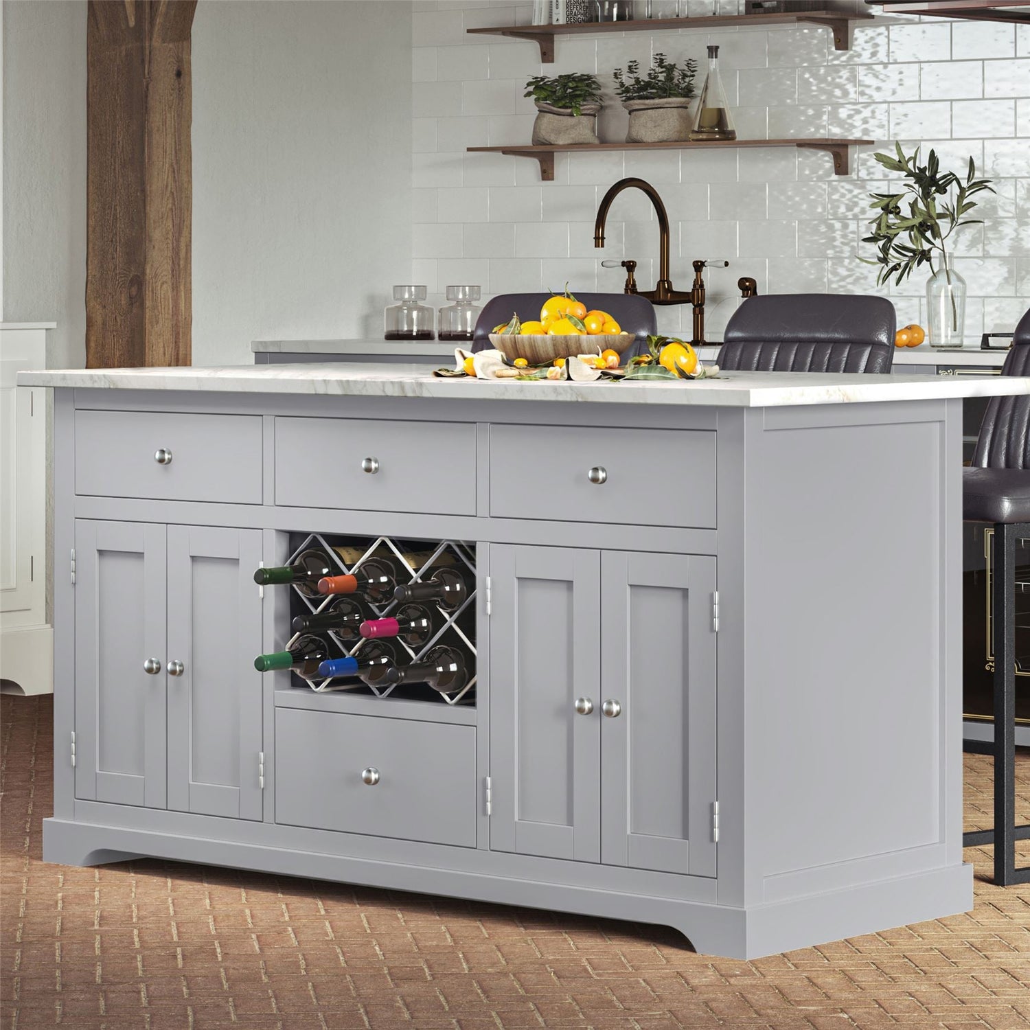 Kitchen Island - Not A Boring Box