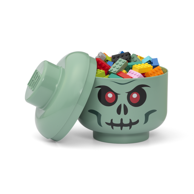 Giant Green Skeleton LEGO® Storage Head