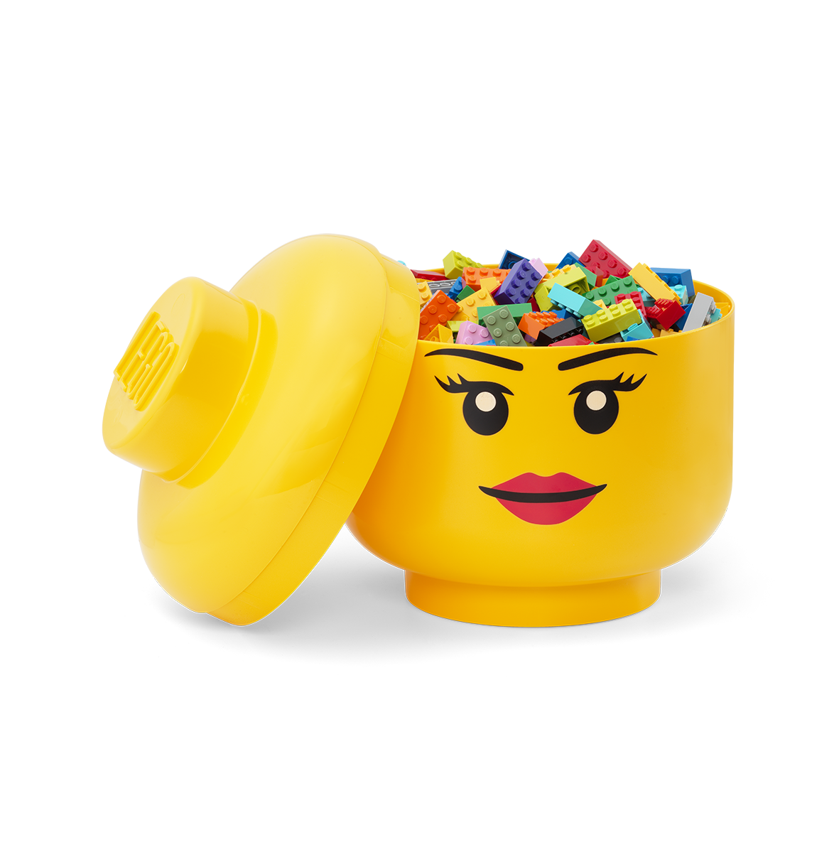 Giant LEGO® Girl Storage Head