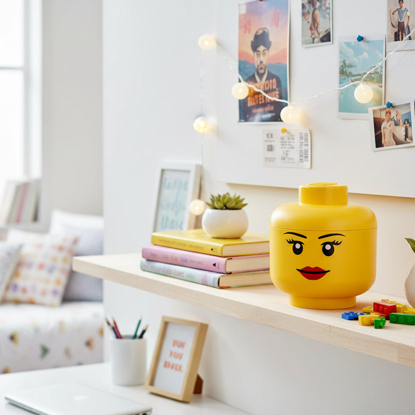 Giant Lego Storage Head - Female