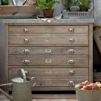 Architects Cabinet - Chest Of Drawers