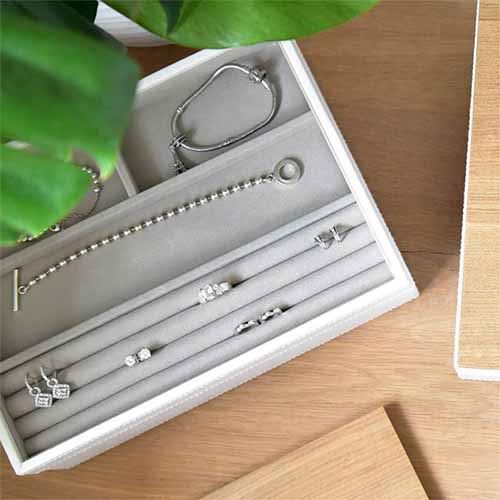 Stackers Ring and Bracelet Jewellery Storage Box - Not A Boring Box