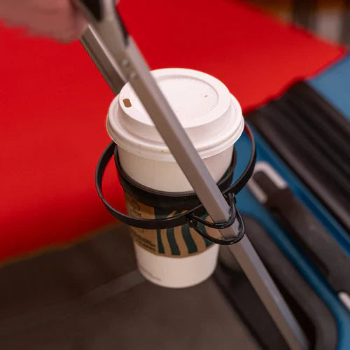 Self-Levelling Suitcase Cup Holder