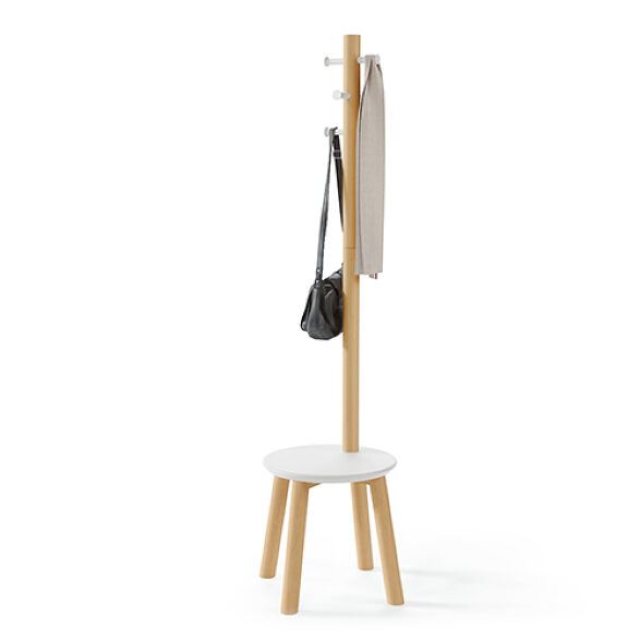 Coat Stand and Stool - Pillar - Not A Boring Box
