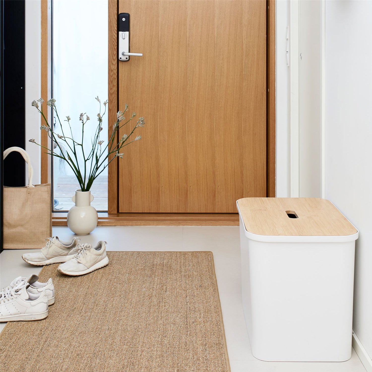 Hallway Shoe Storage Bench - Not A Boring Box